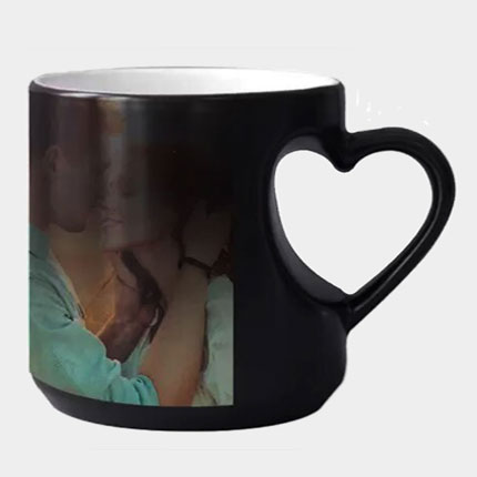 Heart Cut Magic Mug