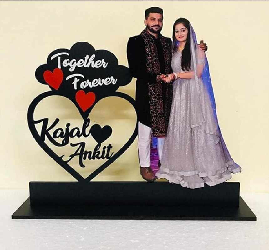 Cutout Photo Frame Stand Customized with Your Photos