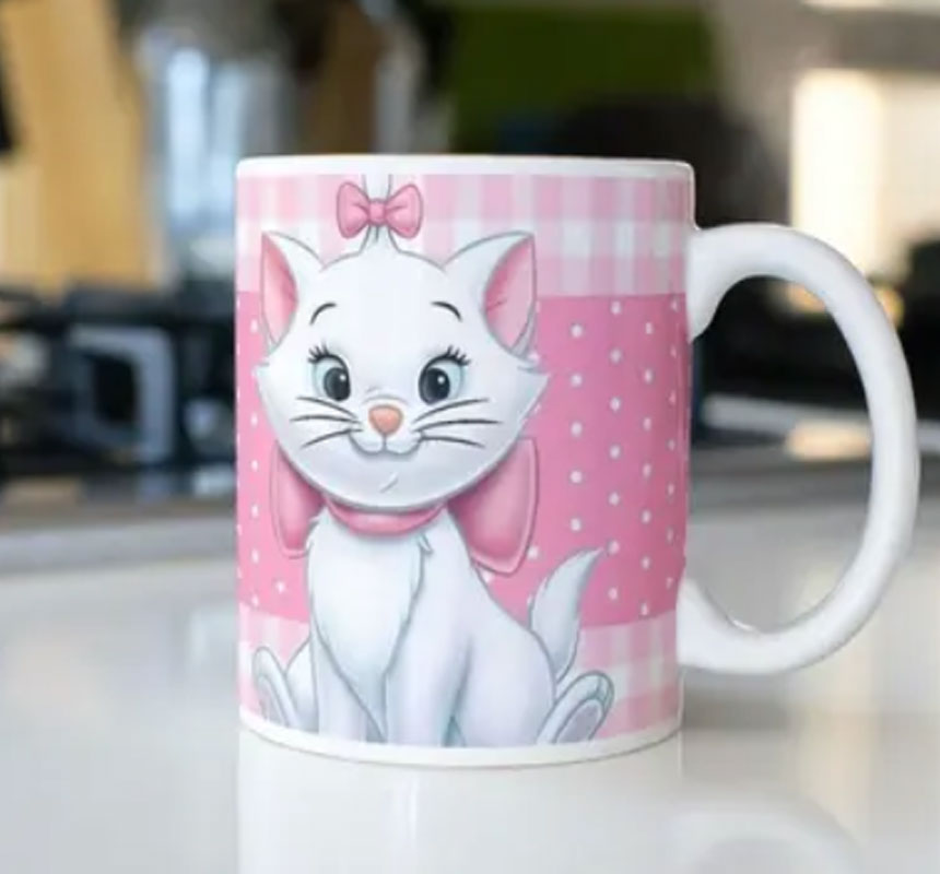 Pink Kitty Coffee Mug