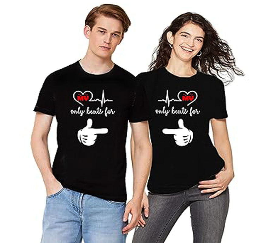 Personalized Only beat for me cotton t shirt