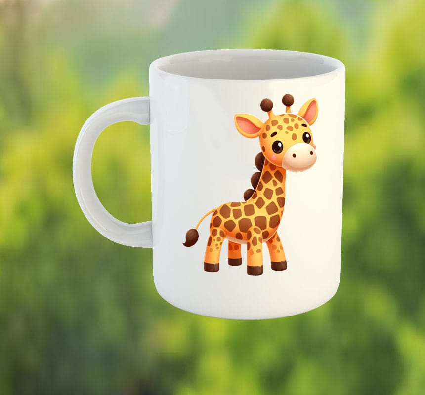 Cute Giraffe coffee mug