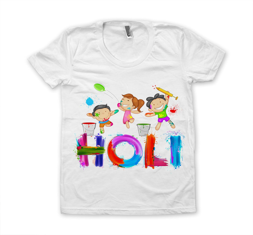 Styles Holi round neck cotton t shirt