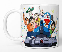 Tank Fly Doraemon Coffee Mug