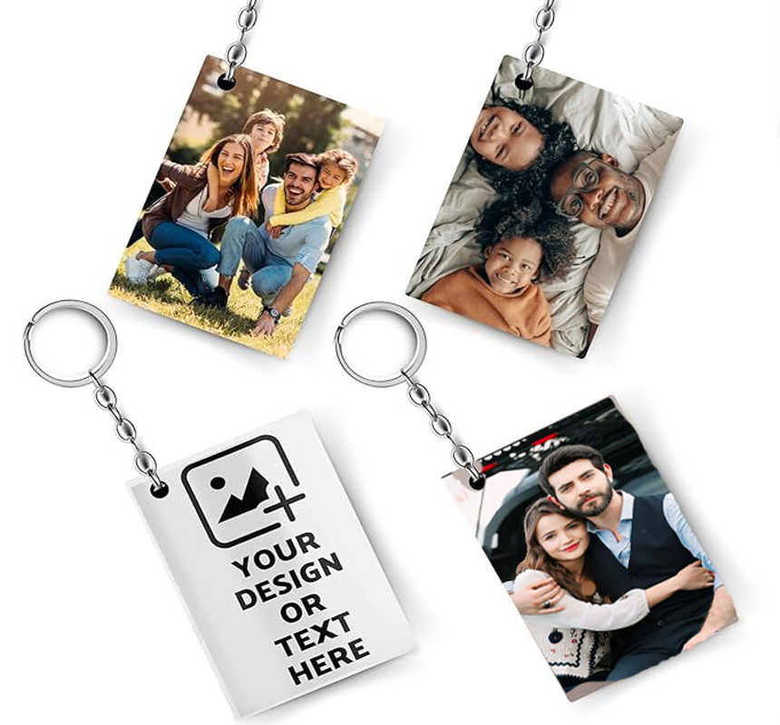 Unique keychain with photo