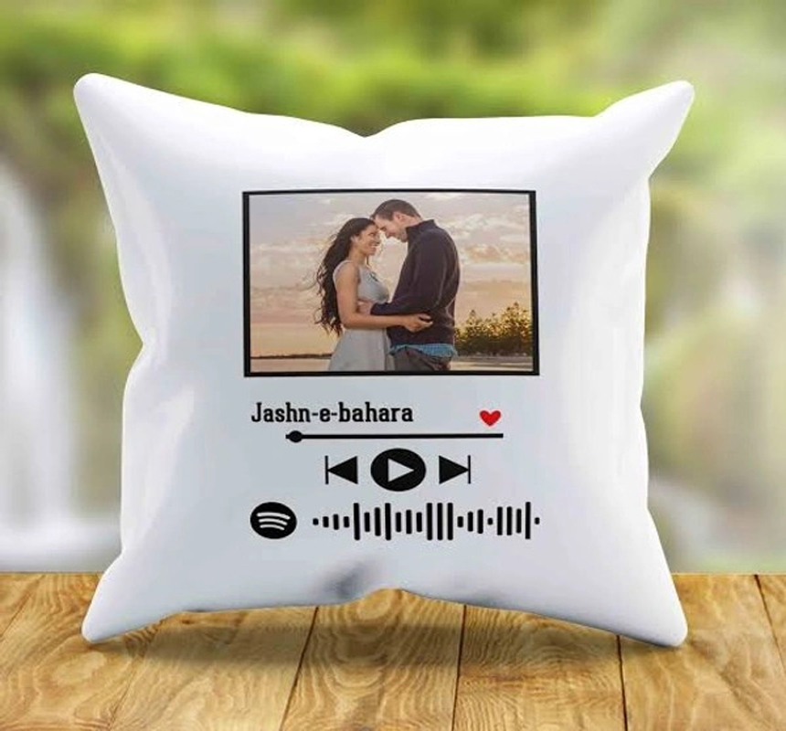 Feel Your Love Song With Spotify Pillow Cover