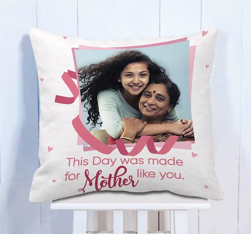 Customized  With Pillow  Photos Love You Mom