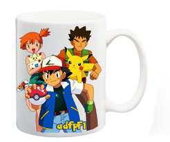 Pokemon Fight  Coffee Mug