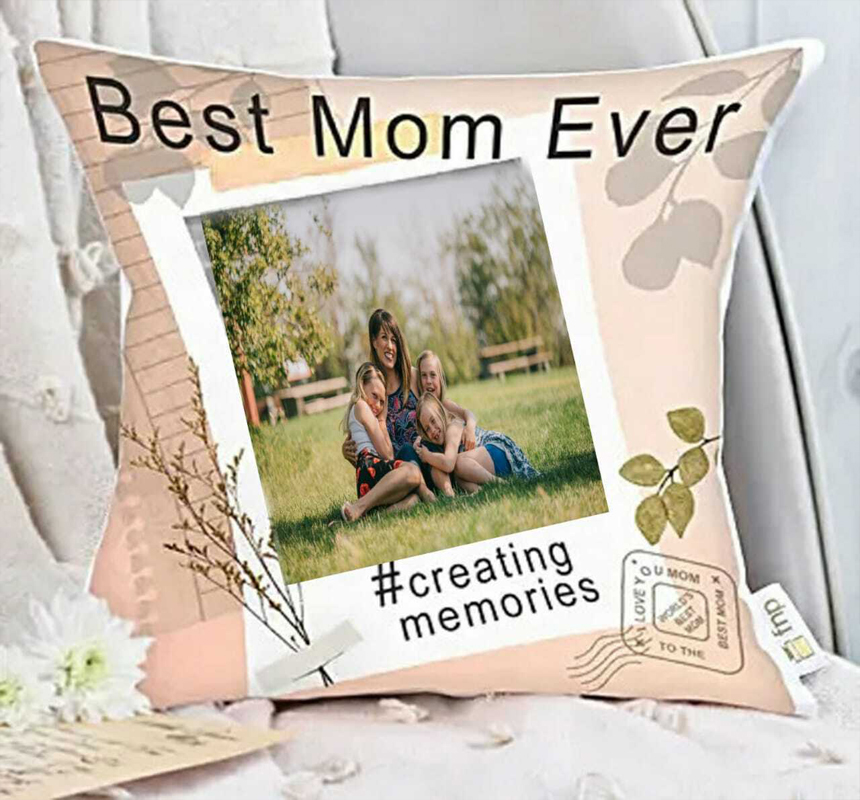  personalised Photo Cushion Gift Mother’s Day 