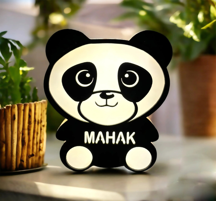 Gifts Personalized Themed Panda Lamp