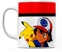 Pikachu love with Ash Coffee Mug