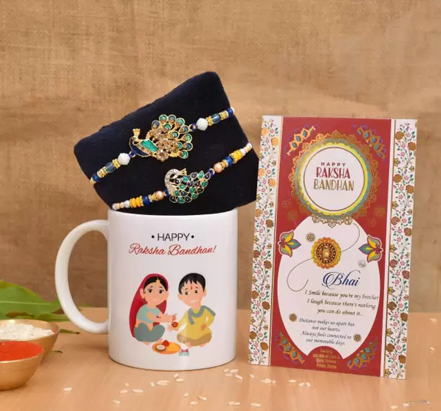 Happy Raksha Bandhan printed mug