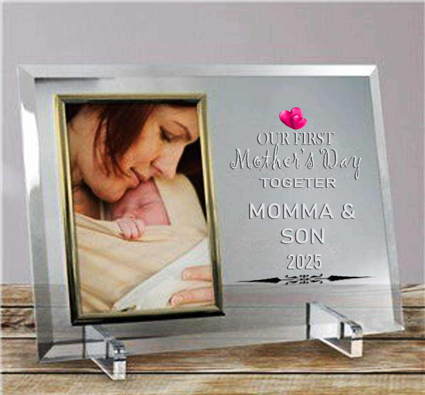 Personalised Acrylic Glass Photo Frame