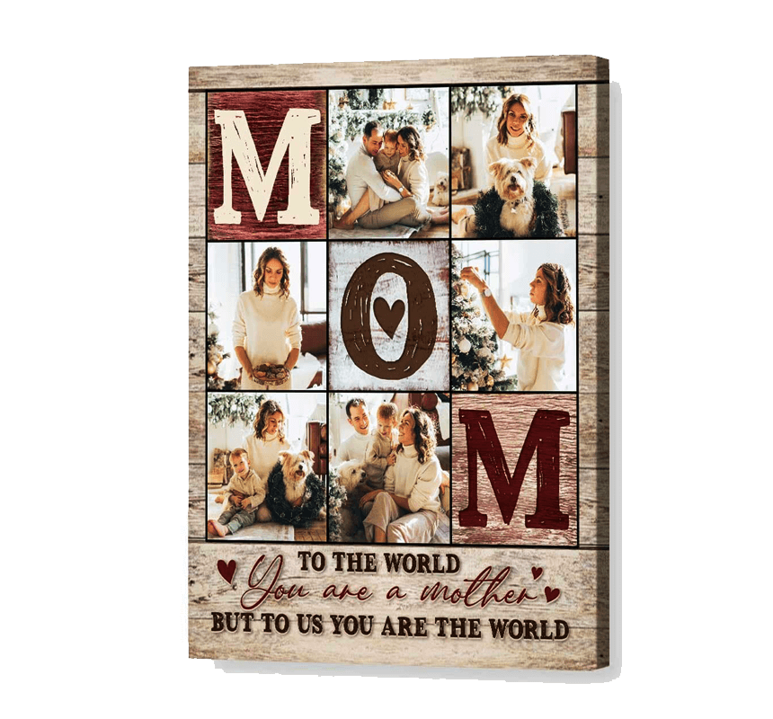 Customize Wooden Family Photo Frame