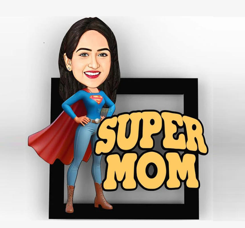 Customised Avataar Photo Frame For MoM 