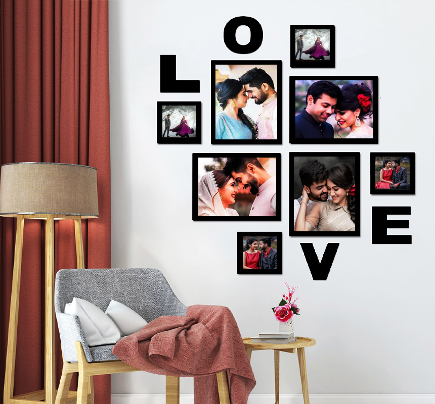 Family Love Collage Photo Frame 